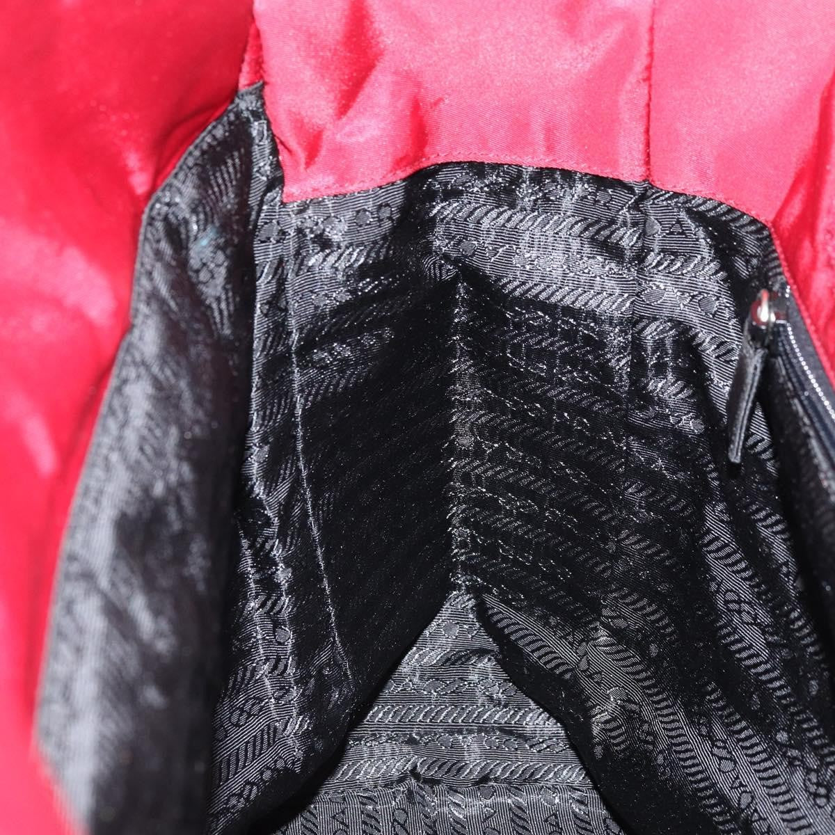 Prada Vintage Tote Tessuto, RED, NYLON, Tote bag