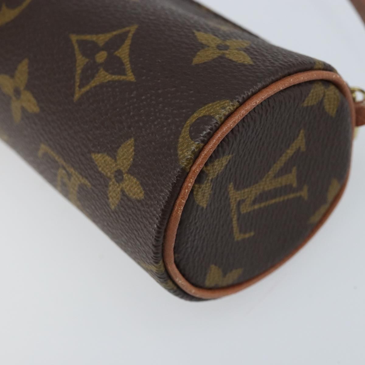 Louis Vuitton Papillon Pochette Monogram Canvas, BROWN, CANVAS, Clutche & pouche