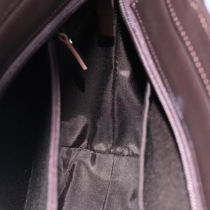 Burberry Vintage Handbag Nylon, BROWN, NYLON, Shoulder bag