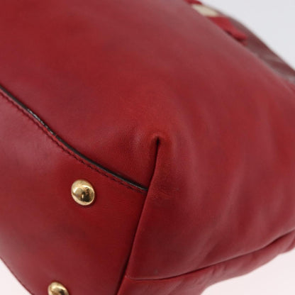 Salvatore Ferragamo Vala tote Leather, RED, LEATHER, Tote bag