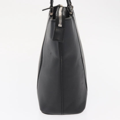 Burberry Vintage Handbag Leather, BLACK, LEATHER, Handbag