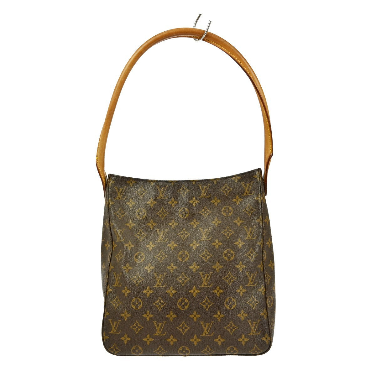 Louis Vuitton Looping Handbag Monogram Canvas, BROWN, CANVAS, Shoulder bag