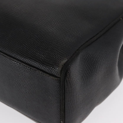 Salvatore Ferragamo Vara Tote Leather, BLACK, LEATHER, Tote bag