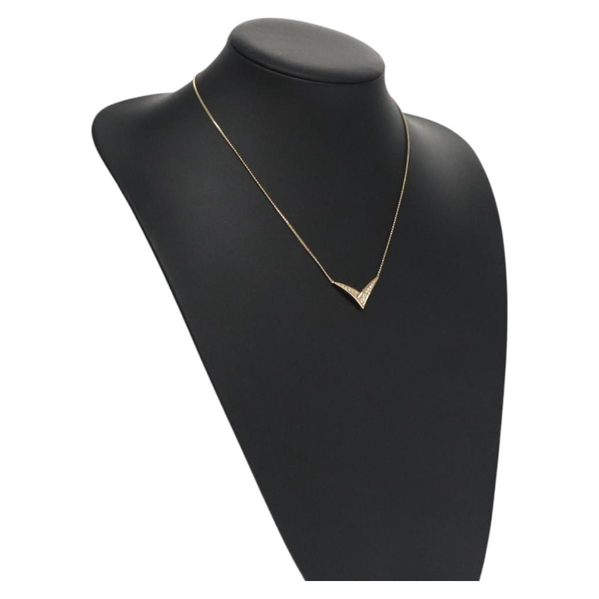 Christian Dior Collar Necklace Metal with Faux Pearls, GOLD, METAL, Necklace