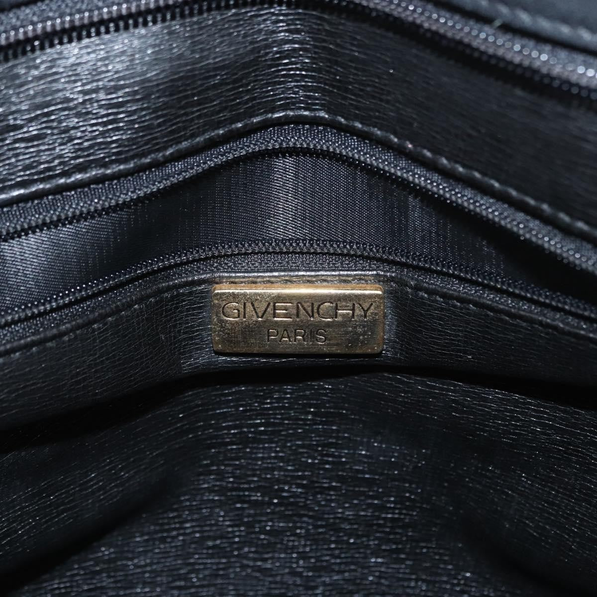 Givenchy Vintage 4G shoulder bag Leather, BLACK, LEATHER, Shoulder bag