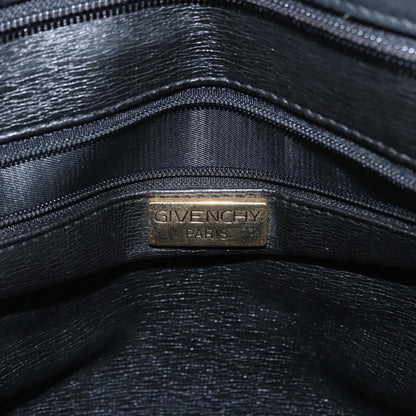 Givenchy Vintage 4G shoulder bag Leather, BLACK, LEATHER, Shoulder bag