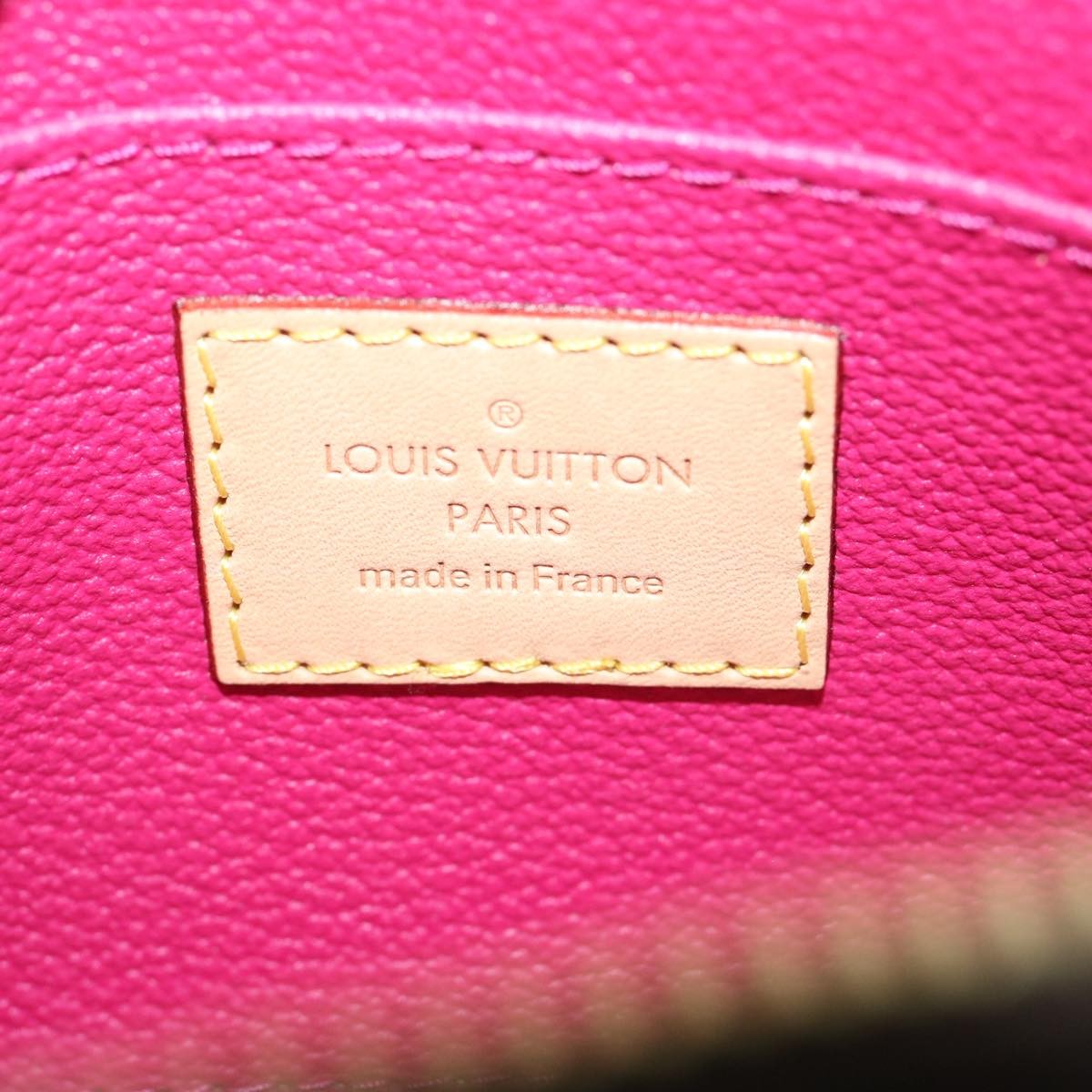 Louis Vuitton Cosmetic Pouch Limited Edition Patches Monogram Canvas, BROWN, CANVAS, Toiletry Case