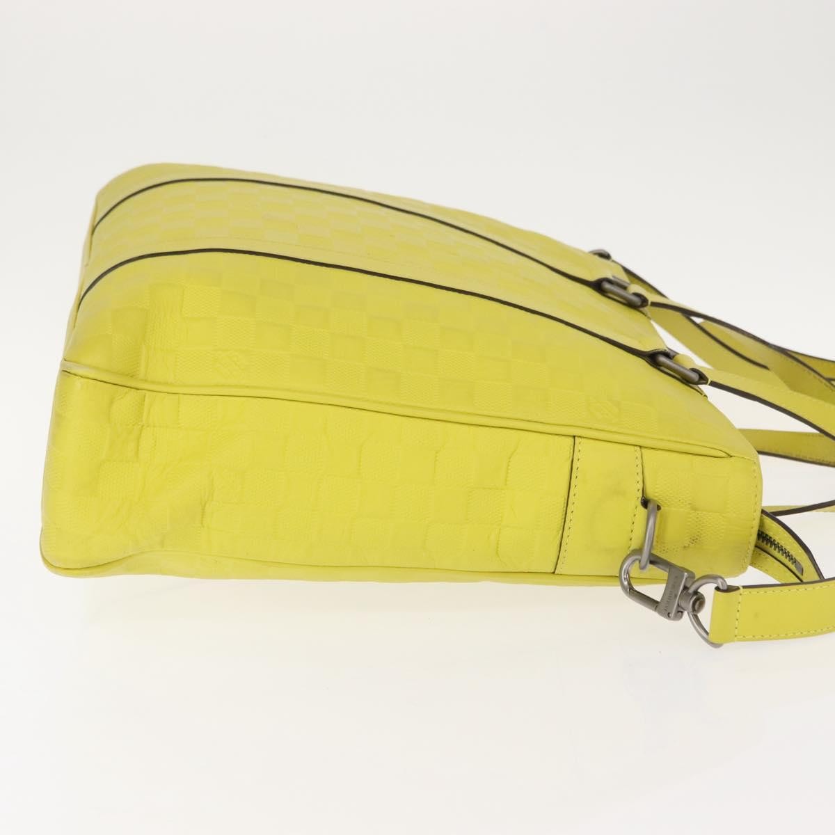 Louis Vuitton Tadao Handbag Damier Infini Leather, YELLOW, LEATHER, Handbag