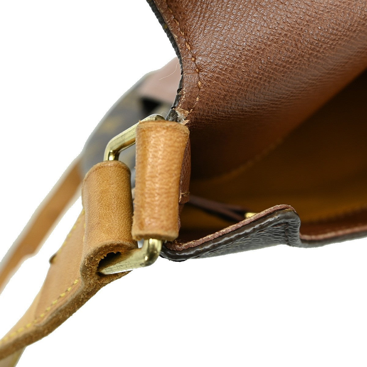 Louis Vuitton Musette Salsa Handbag Monogram Canvas, BROWN, CANVAS, Shoulder bag