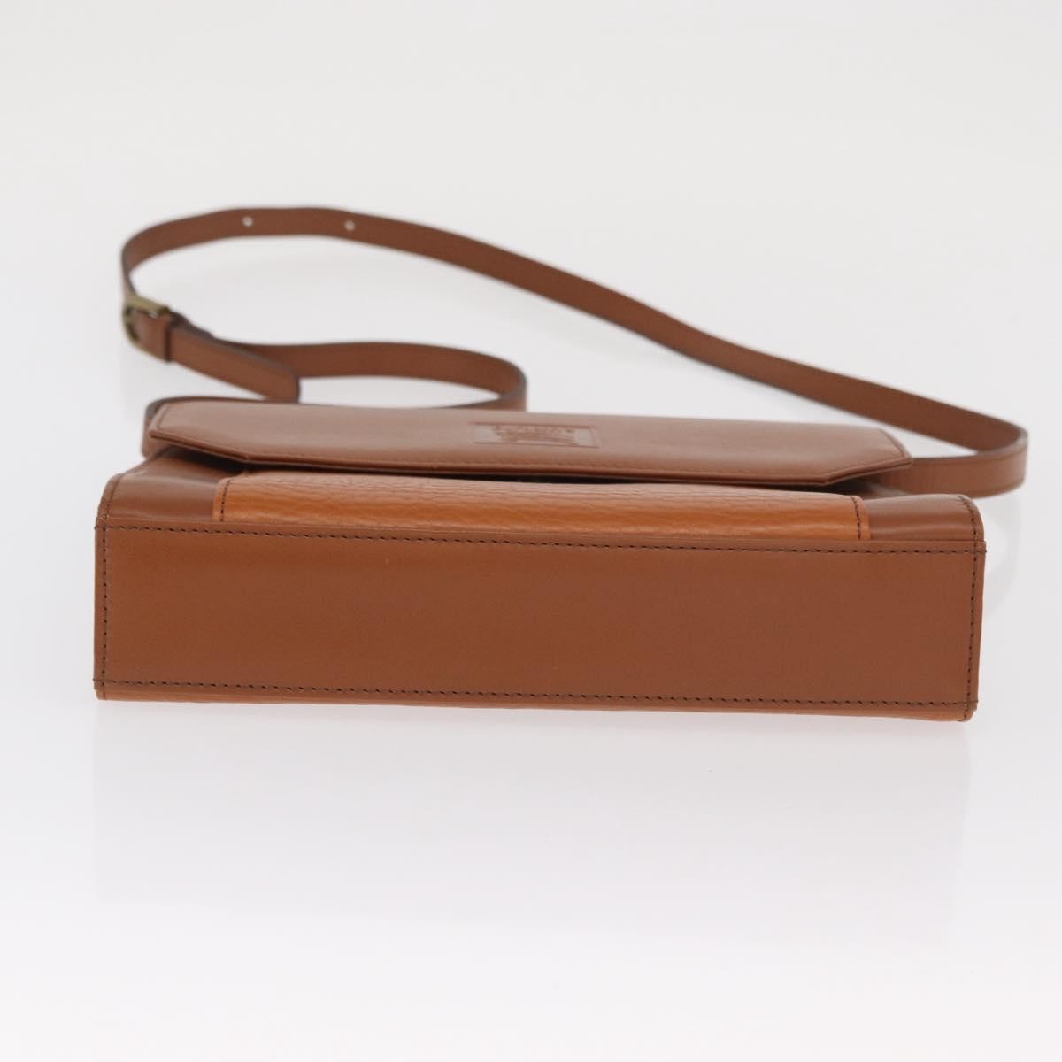 Burberry Vintage Shoulder Bag Leather, BROWN, LEATHER, Shoulder bag