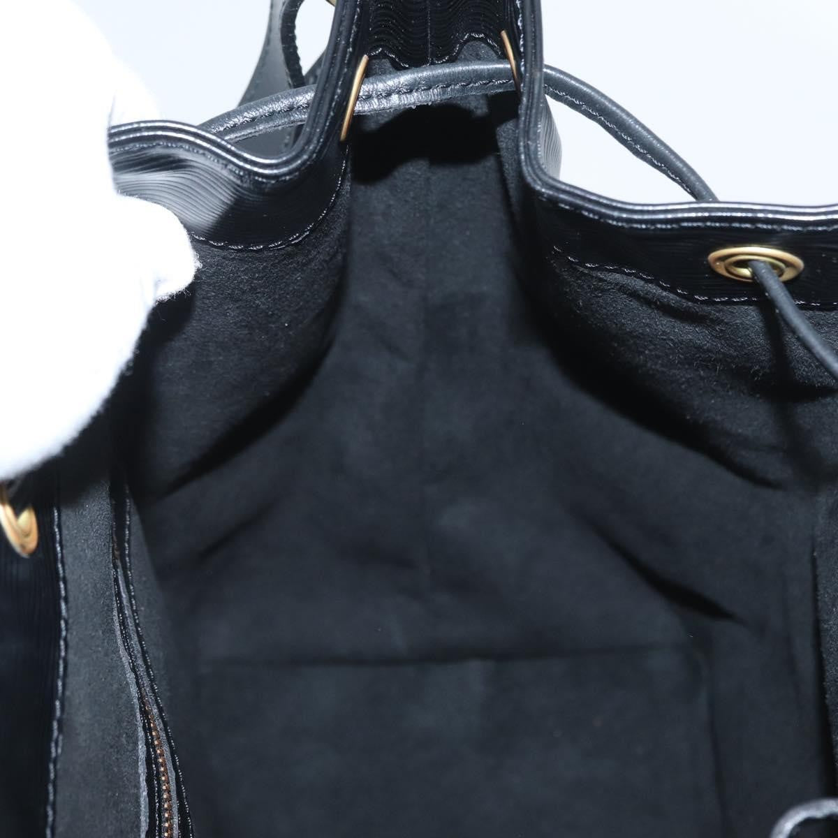 Louis Vuitton Noe Handbag Epi Leather, Black, Leather, Shoulder Bag