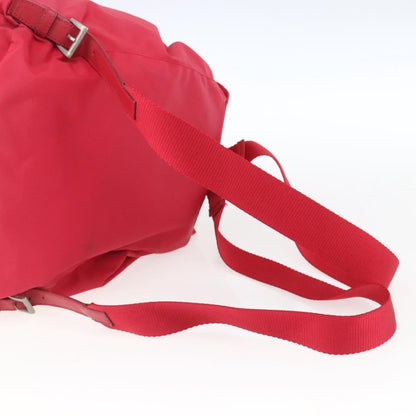 Prada Front Pocket Backpack Tessuto, PINK, NYLON, Backpack