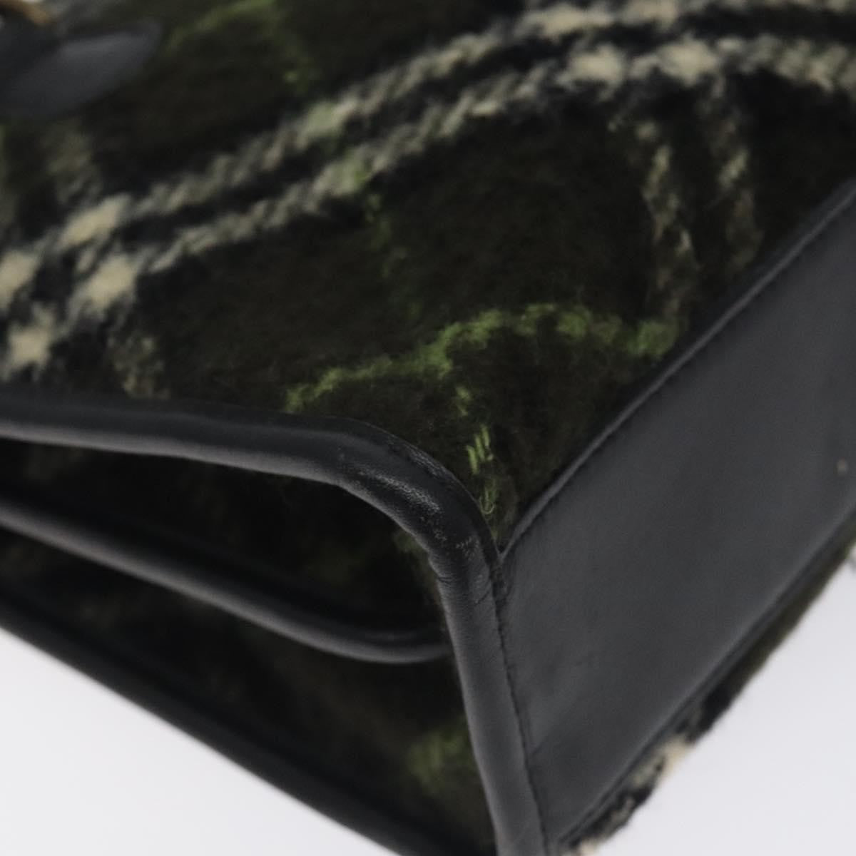 Burberry Nova Check Handbag Tweed, KHAKI, WOOL, Handbag