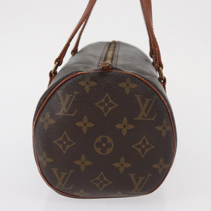 Louis Vuitton Papillon Handbag Monogram Canvas, BROWN, CANVAS, Handbag