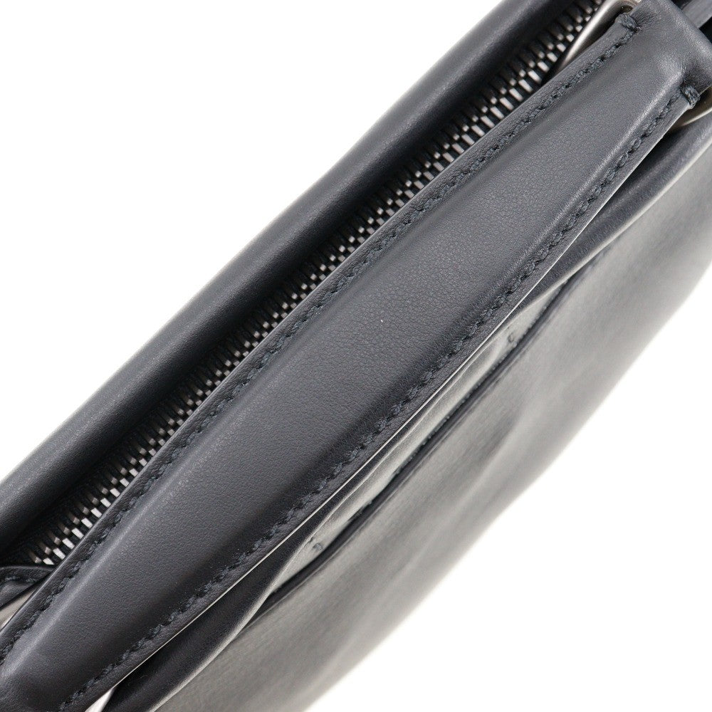 Fendi Peekaboo Iconic Fit Bag Leather, BLACK, LEATHER, Briefcase