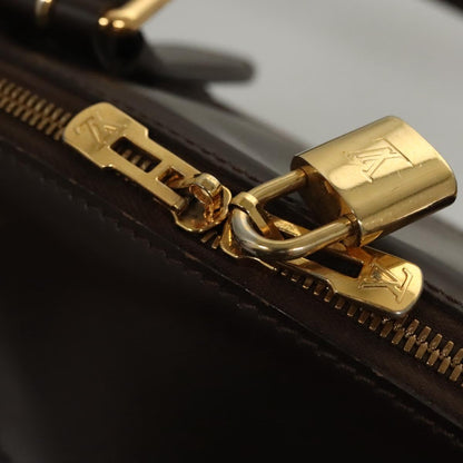 Louis Vuitton Verona Handbag Damier, BROWN, CANVAS, Shoulder bag