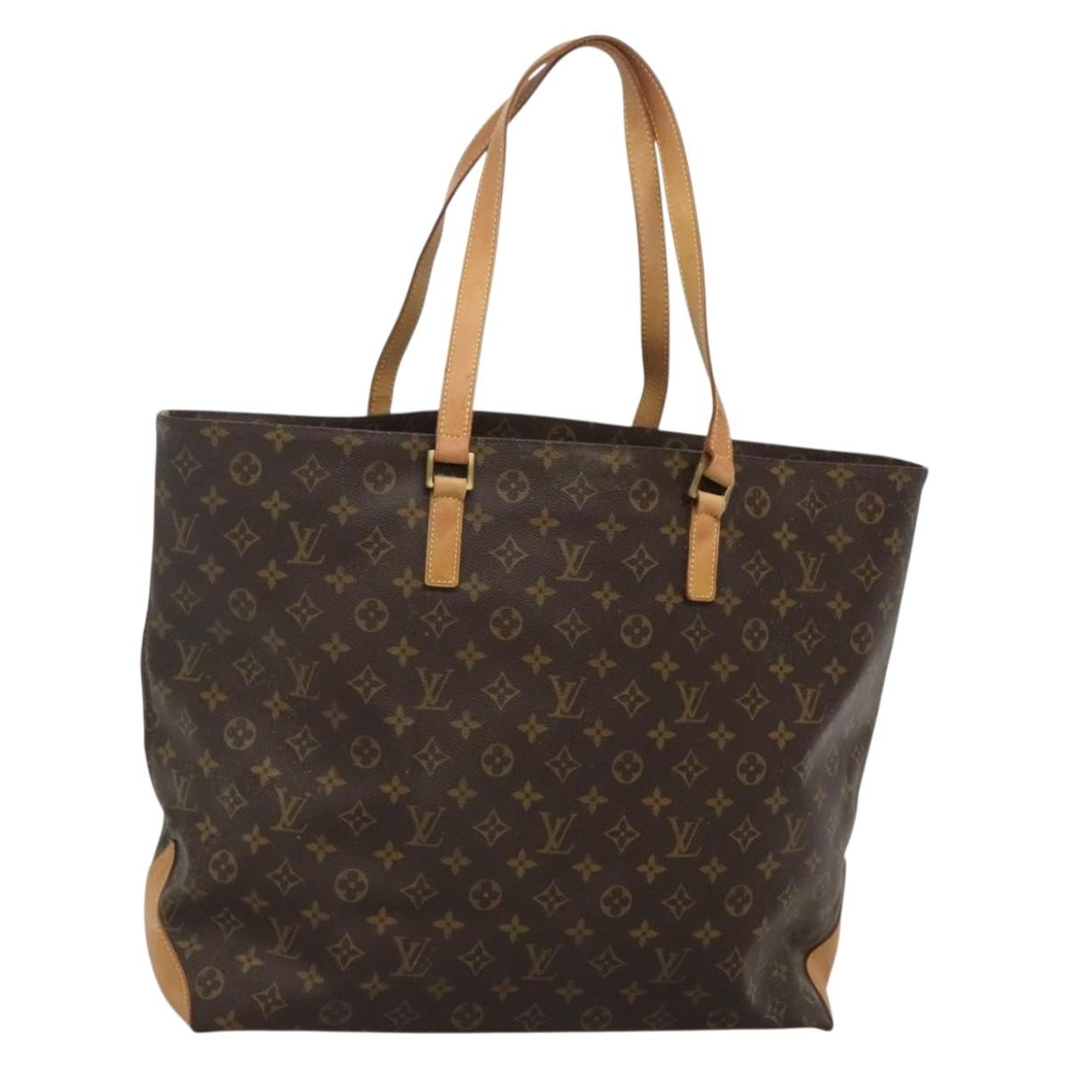 Louis Vuitton Cabas Alto Monogram Canvas, BROWN, CANVAS, Tote bag