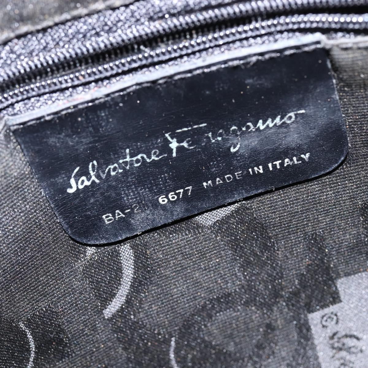 Salvatore Ferragamo Vala Shoulder Bag Leather, BROWN, LEATHER, Shoulder bag