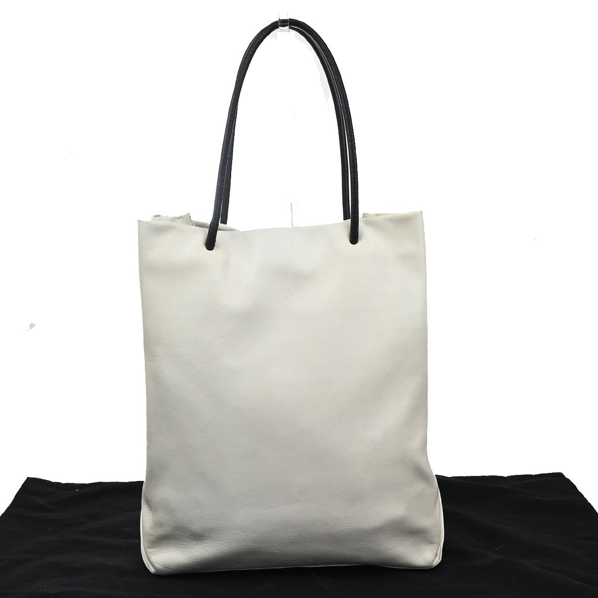 Chanel Essential 31 Rue Cambon Shopping Tote Leather, WHITE, LEATHER, Tote bag