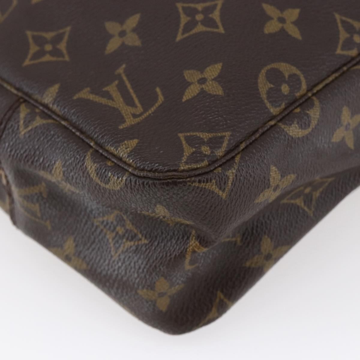 Louis Vuitton Trousse Toilette Monogram Canvas, BROWN, CANVAS, Clutche & pouche