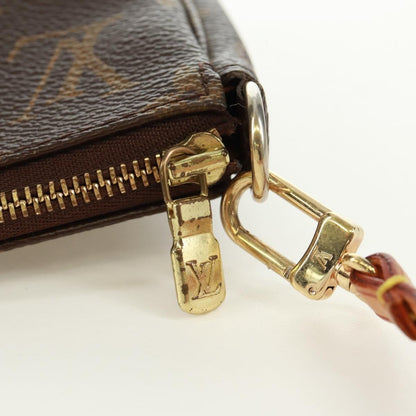 Louis Vuitton Pochette Accessoires Limited Edition Monogram Murakami Panda, BROWN, CANVAS, Clutche & pouche