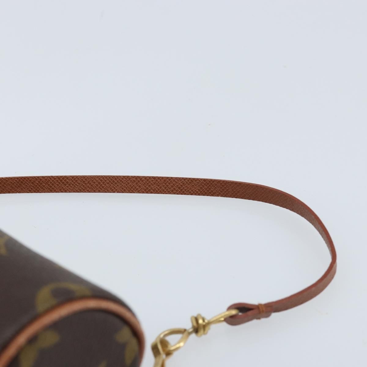 Louis Vuitton Papillon Pochette Monogram Canvas, BROWN, CANVAS, Clutche & pouche
