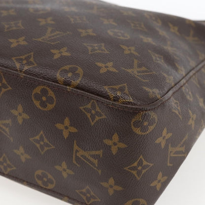 Louis Vuitton Looping Handbag Monogram Canvas, BROWN, CANVAS, Shoulder bag