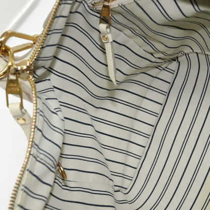 Louis Vuitton Lumineuse Handbag Monogram Empreinte Leather, WHITE, LEATHER, Handbag