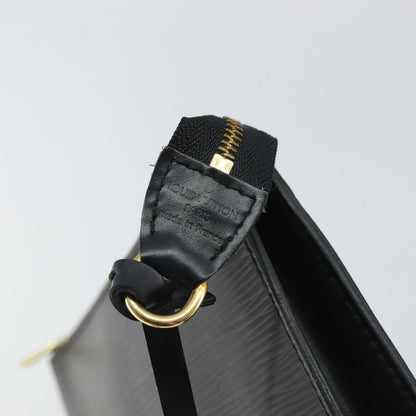 Louis Vuitton Pochette Accessoires Epi Leather, BLACK, LEATHER, Clutche & pouche