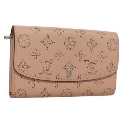 Louis Vuitton Iris Wallet Mahina Leather, PINK, LEATHER, Wallets
