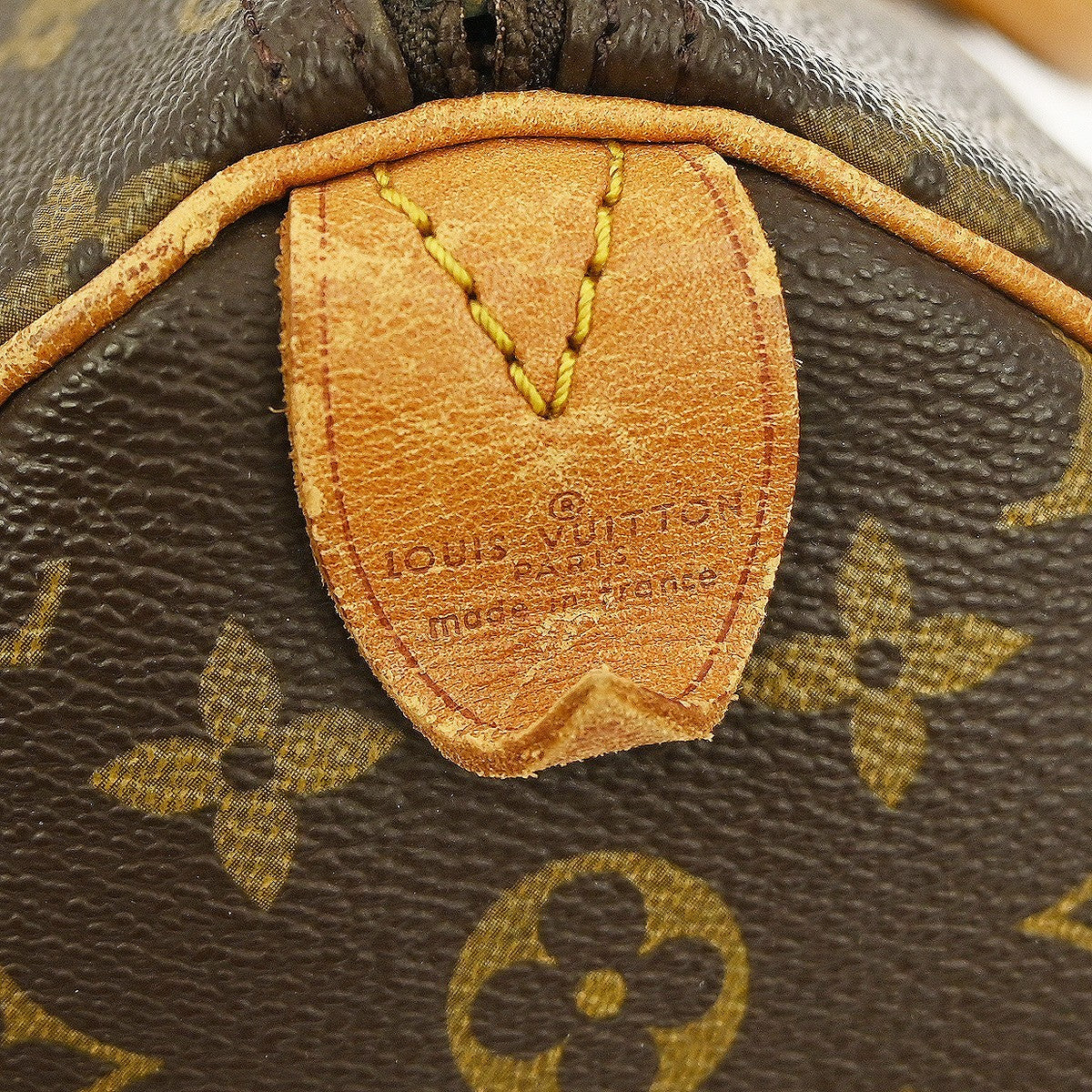 Louis Vuitton Speedy Handbag Monogram Canvas, BROWN, CANVAS, Handbag
