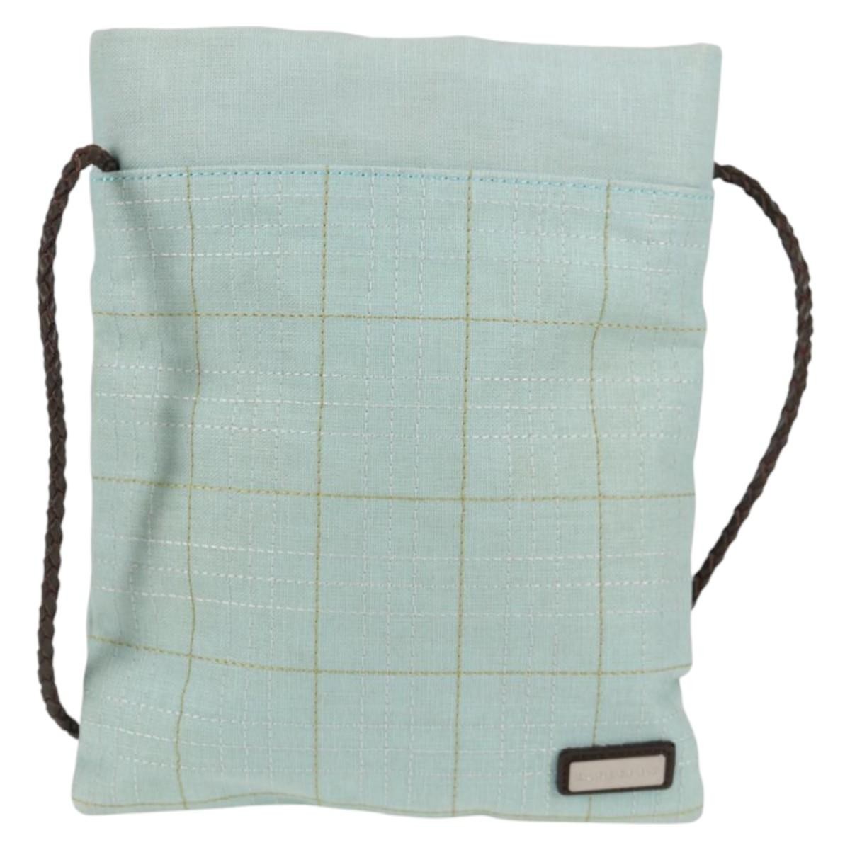 Burberry Vintage Shoulder Bag Canvas, BLUE, CANVAS, Shoulder bag