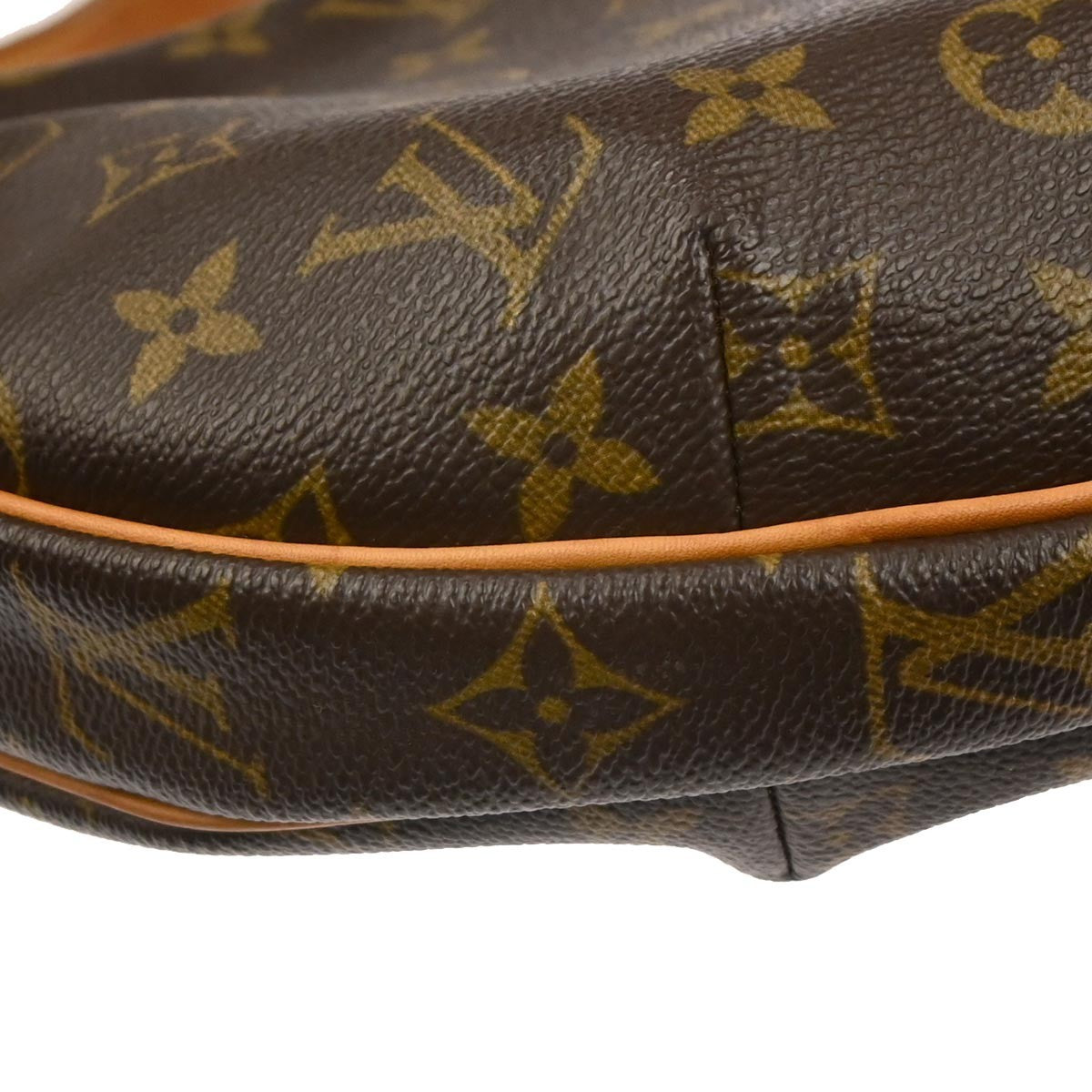 Louis Vuitton Croissant Handbag Monogram Canvas, BROWN, CANVAS, Handbag