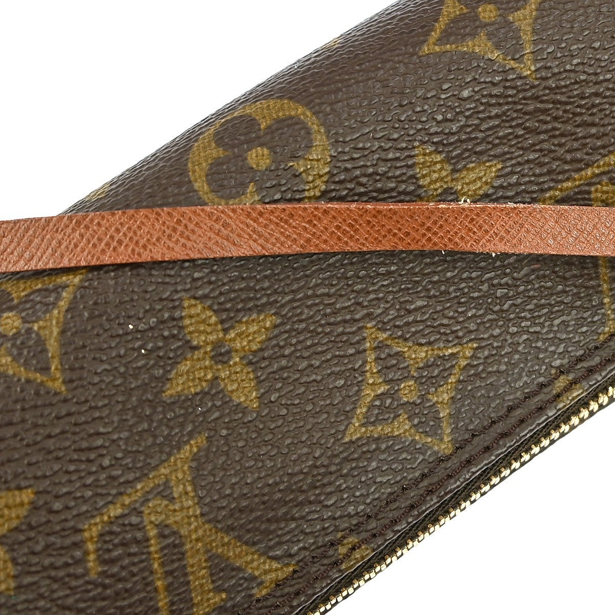 Louis Vuitton Papillon Pochette Monogram Canvas, Brown, Canvas, Clutch