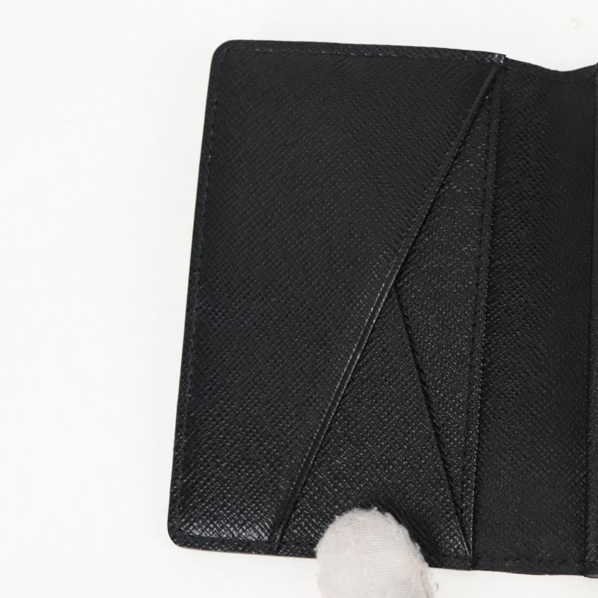 Louis Vuitton Pocket Organizer Limited Edition Nemeth Damier Graphite, BLACK, CANVAS, Clutche & pouche