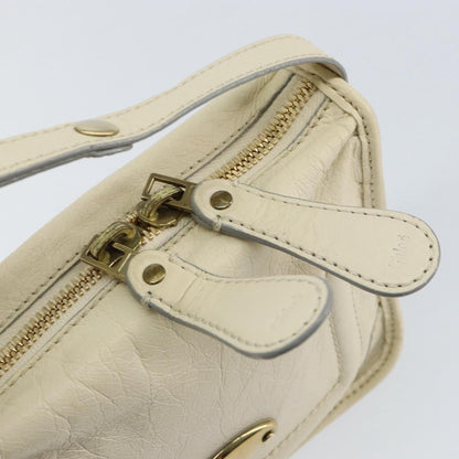 Chloe Vintage handbag Leather, BEIGE, LEATHER, Handbag