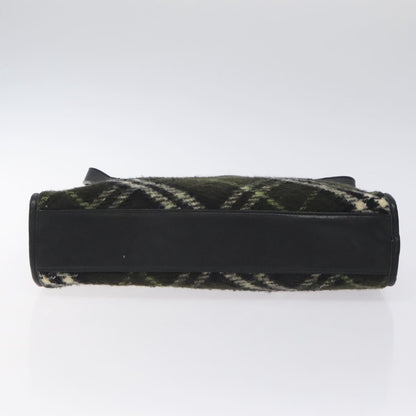 Burberry Nova Check Handbag Tweed, KHAKI, WOOL, Handbag