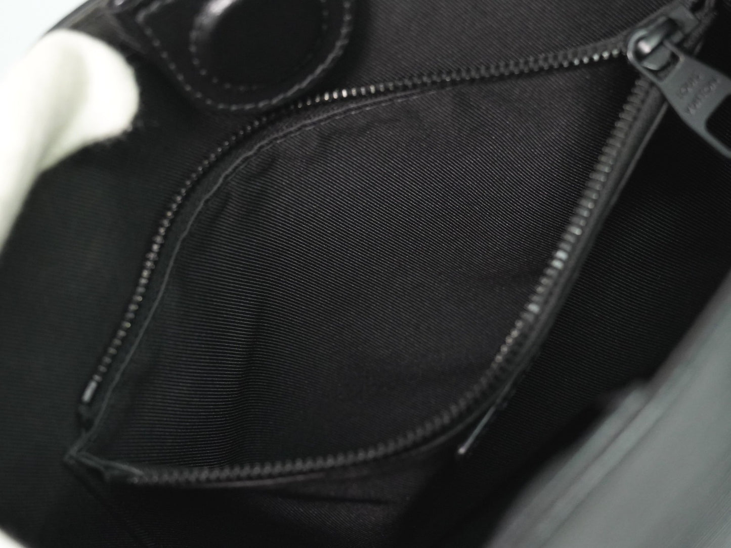 Louis Vuitton Sac Plat Fold Bag Epi Leather, BLACK, LEATHER, Handbag