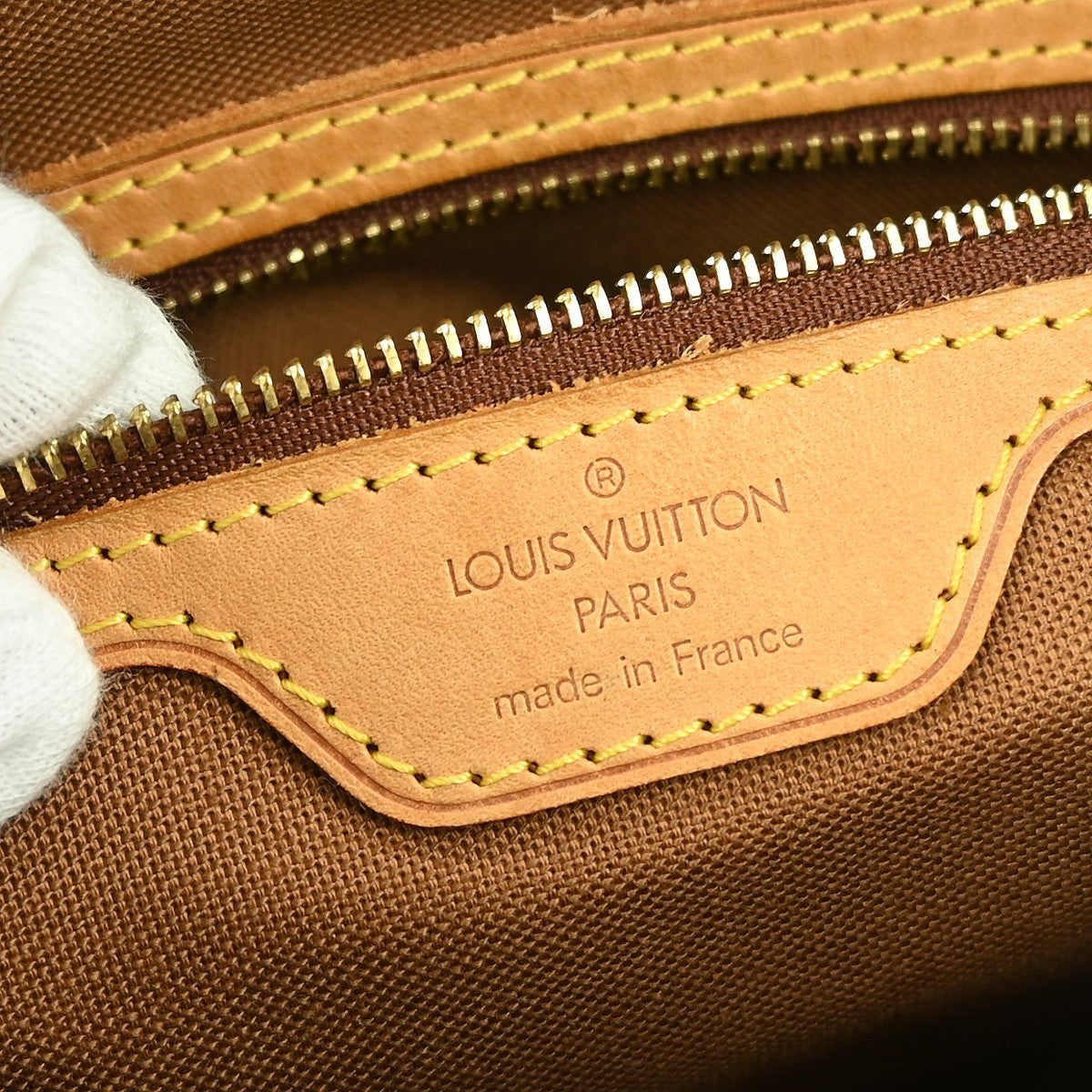 Louis Vuitton Cabas Piano Monogram Canvas, BROWN, CANVAS, Tote bag