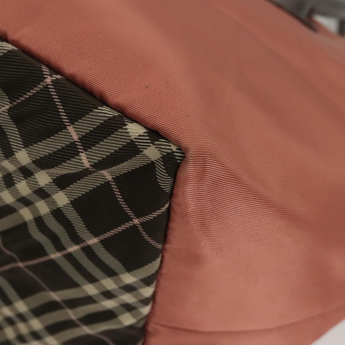 Burberry Nova Check Tote Nylon, PINK, NYLON, Tote bag