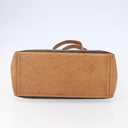 Louis Vuitton Cabas Mezzo Monogram Canvas, BROWN, CANVAS, Tote bag