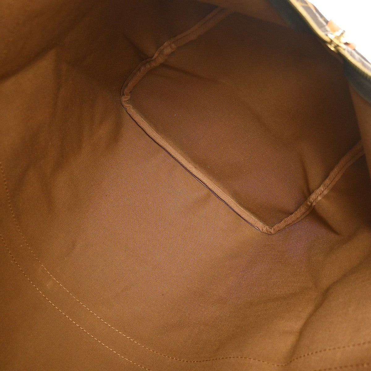 Louis Vuitton Keepall Bag Monogram Canvas, BROWN, CANVAS, Travel bag