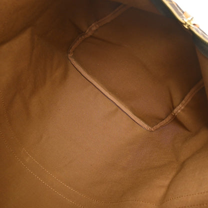 Louis Vuitton Keepall Bag Monogram Canvas, BROWN, CANVAS, Travel bag