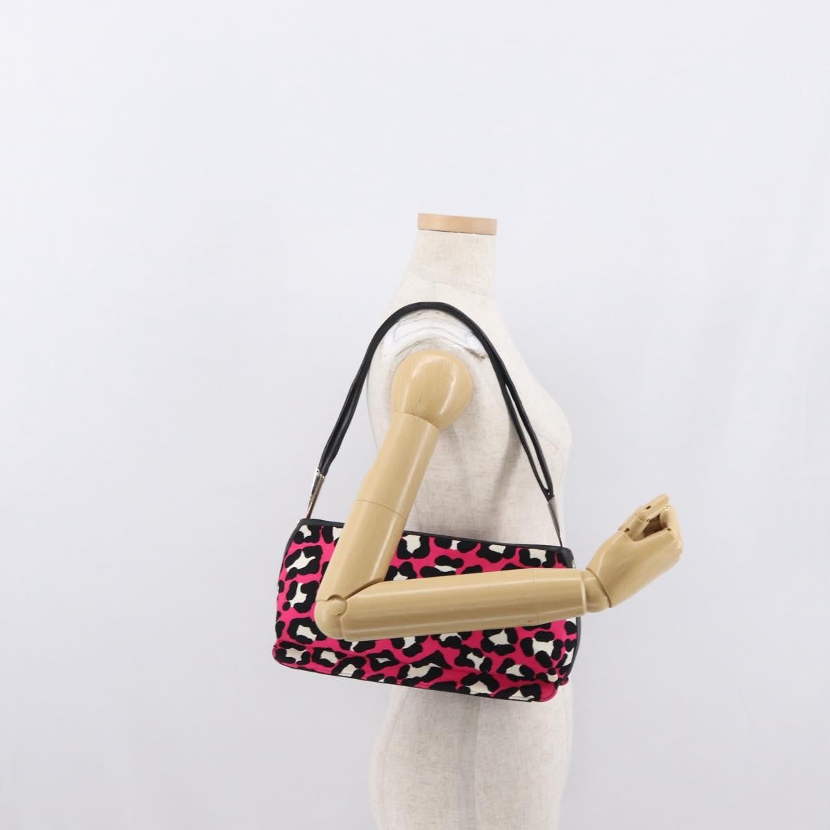 Bottega Veneta Vintage Shoulder Bag Canvas, PINK, CANVAS, Shoulder bag