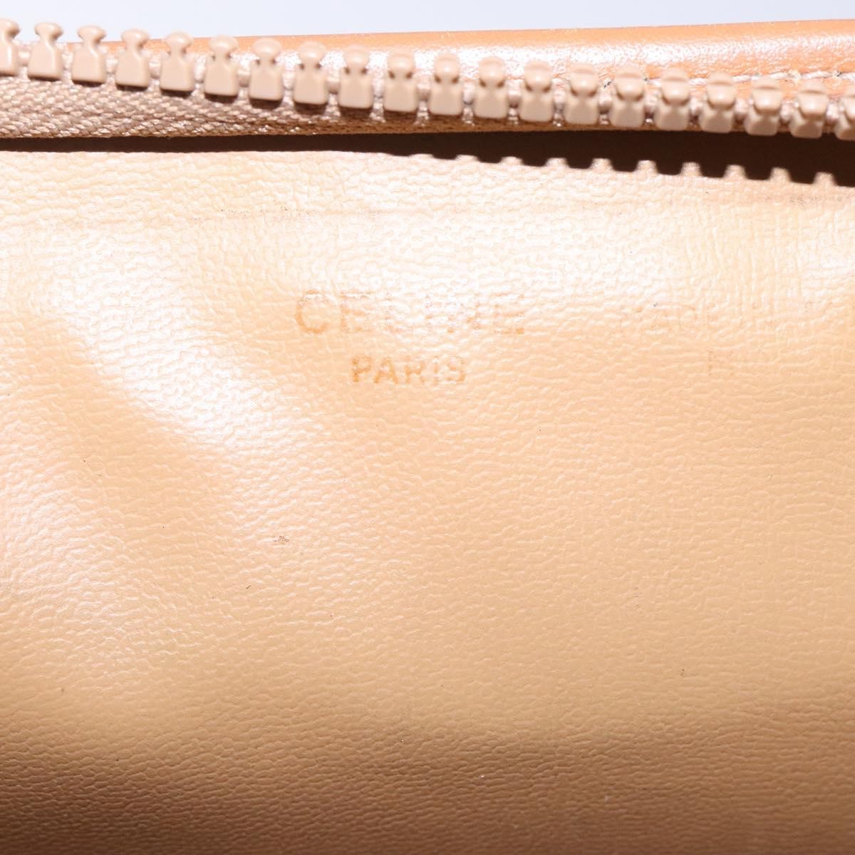 Celine Macadam Pochette Classic, BROWN, LEATHER, Clutche & pouche