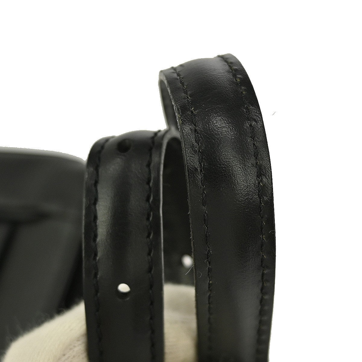 Louis Vuitton Sarvanga Handbag Epi Leather, BLACK, LEATHER, Clutche & pouche