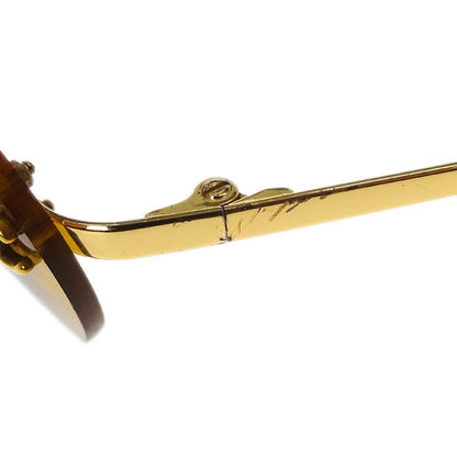 Chanel Logo CC Sunglasses Metal, ORANGE, GOLD_PLATED, Sunglasse