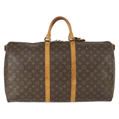 Louis Vuitton Keepall Bag Monogram Canvas, Brown, Canvas, Travel Bag