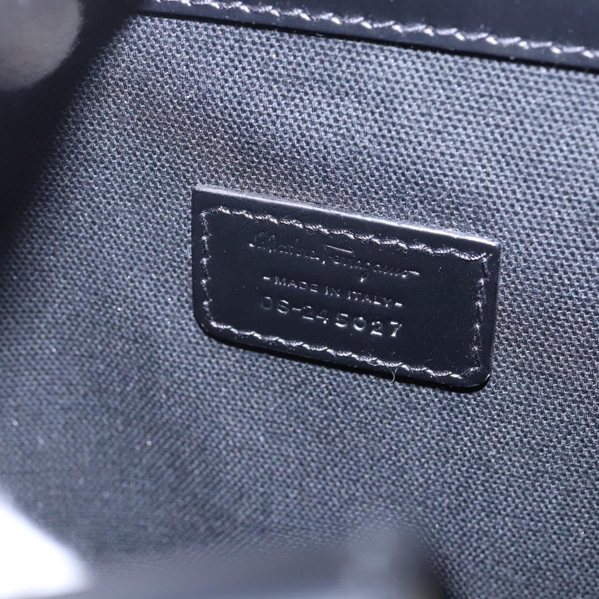 Salvatore Ferragamo Vintage Tote bag Leather, BLACK, LEATHER, Tote bag