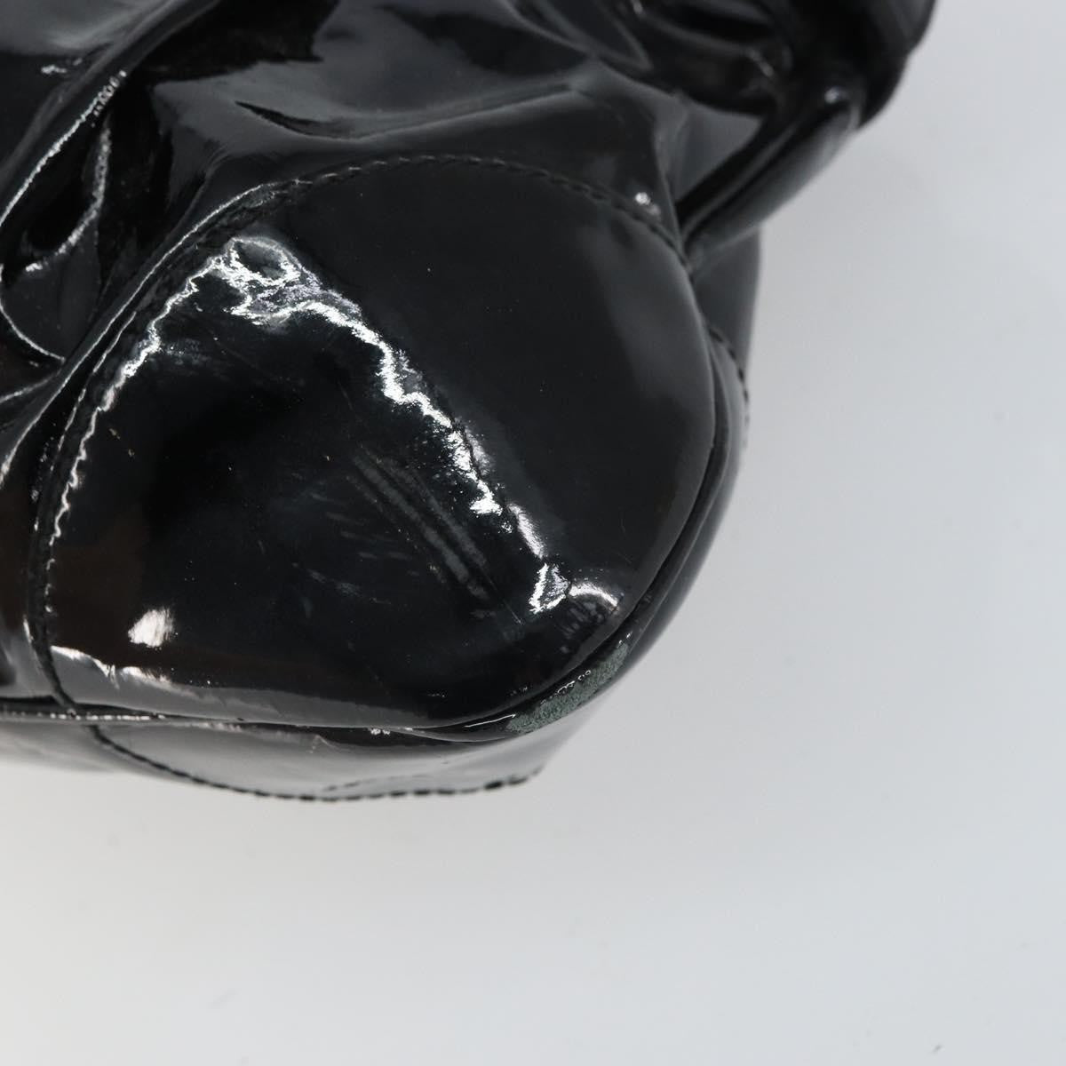 Salvatore Ferragamo Marisa Crossbody Patent leather, BLACK, PATENT_LEATHER, Handbag